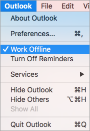 outlook for mac doesn